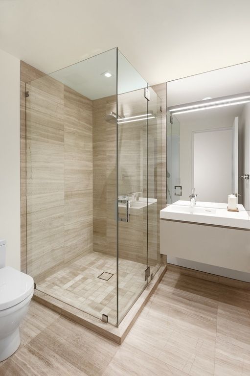 Acabados contemporáneos en baño